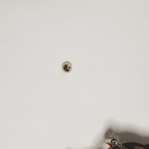 Dooney & Bourke Smooth Leather Small Brenna Satchel Handbag Black Red - Picture 11 of 11